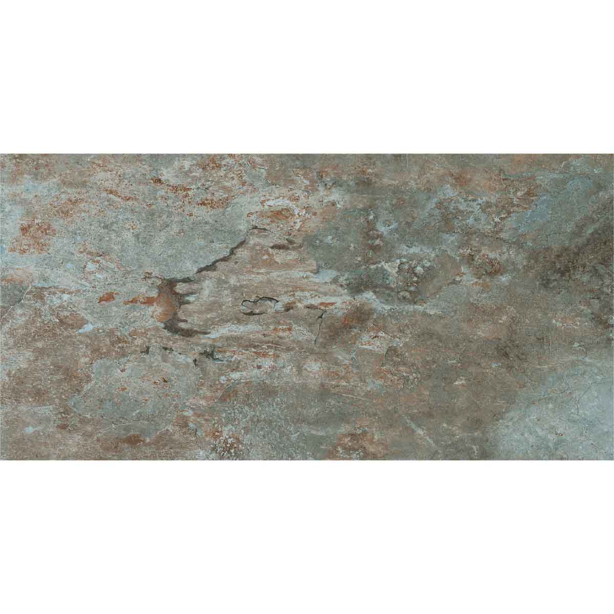 Slate Way Green Matt Porcelain Wall & Floor Tiles