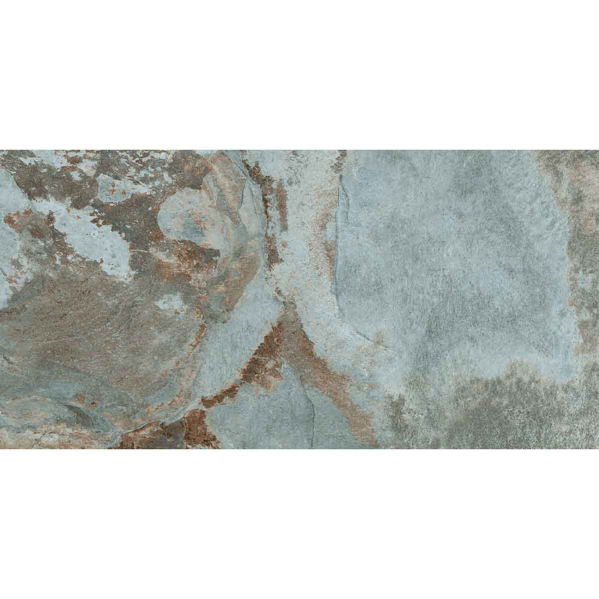 Slate Way Green Matt Porcelain Wall & Floor Tiles