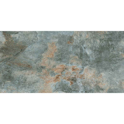Slate Way Green Matt Porcelain Wall & Floor Tiles