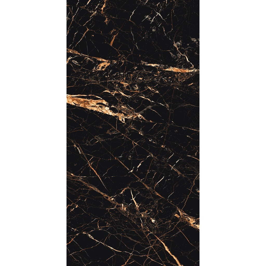 Cut Sample: Cabeen Black and Gold Tiles