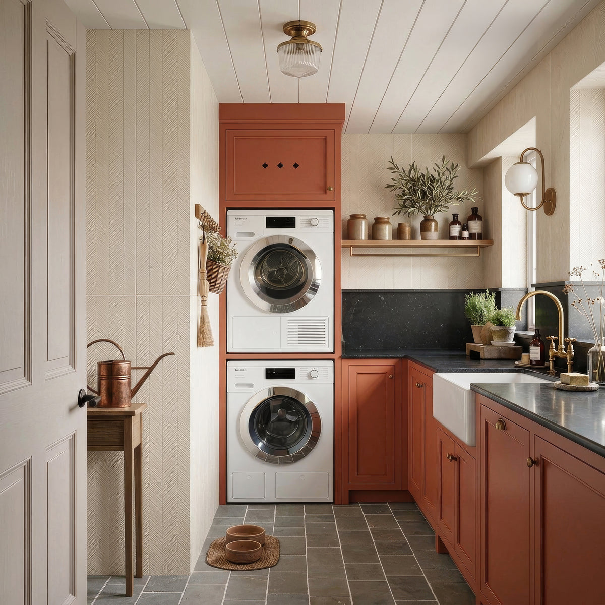 Blister Beige Patterned Tiles