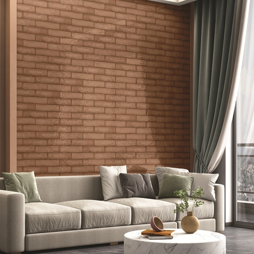 Splendour Brown Subway Tiles