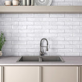 Splendour White Bumpy Tiles