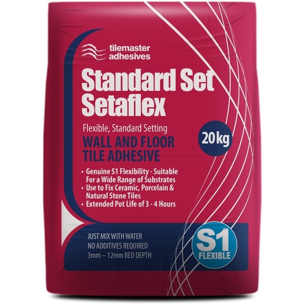 Tilemaster Adhesives - White Standard Setaflex