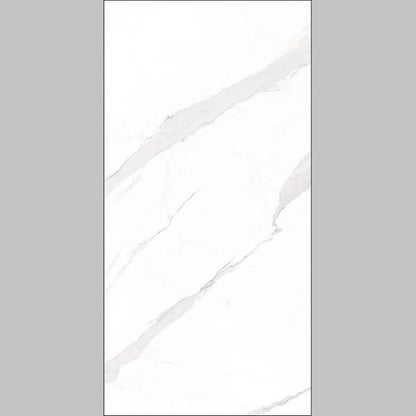 Statuary Large White High Gloss Floor Tiles