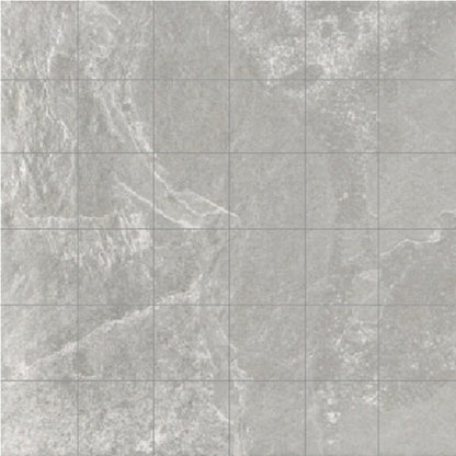 Stone Trend Grey Mosaic Bathroom Tiles