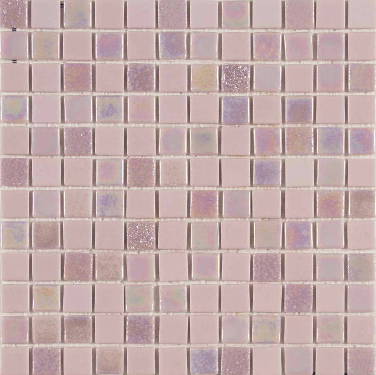 Sundance Rosa Pink Patterned Glass Wall Tiles