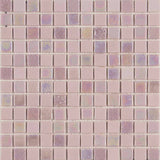 Sundance Rosa Pink Patterned Glass Wall Tiles
