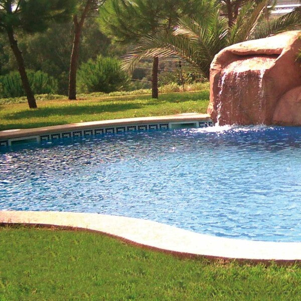 Swimming Pool Mosaic Border Tiles - Greca Border