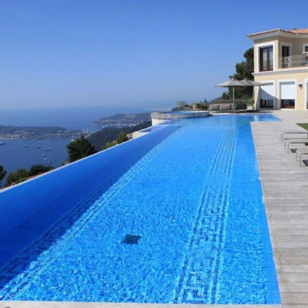 Swimming Pool Mosaic Border Tiles - Greca Border