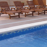 Swimming Pool Mosaic Tiles - Triangle Border 1