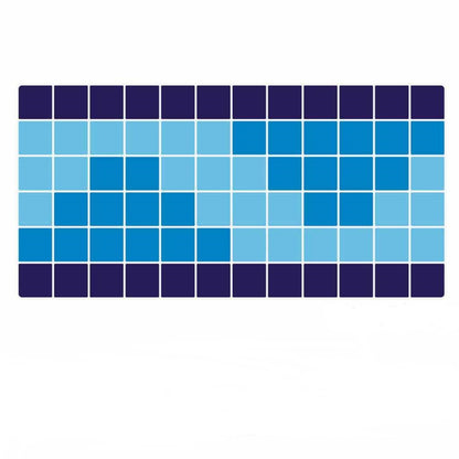 Swimming Pool Mosaic Tiles - Triangle Border 2