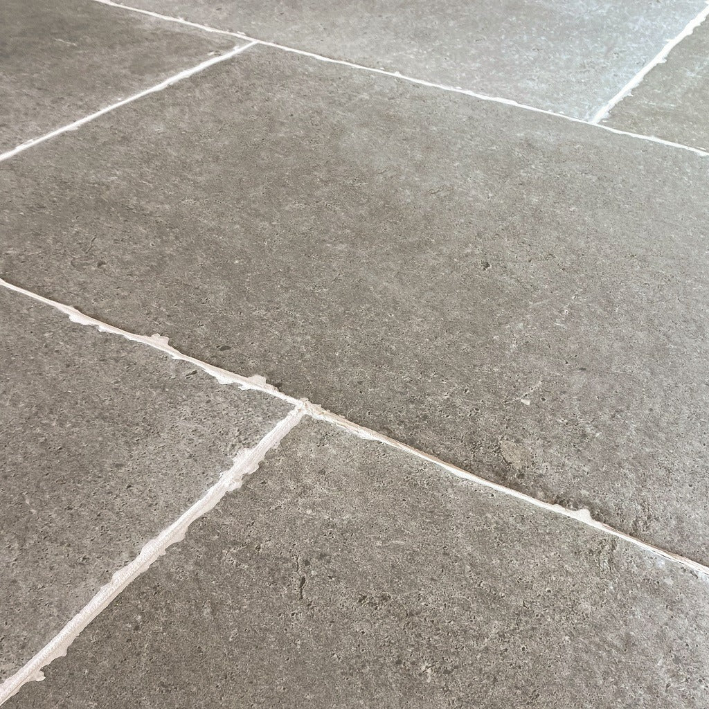 Taxos Light Grey Limestone Tiles