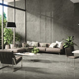 Tessino Grey Porcelain Rectified Floor Tiles