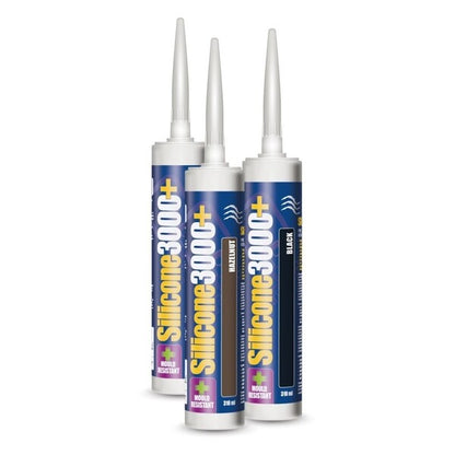 Tilemaster Silicone 3000+ - Light Grey Silicone Sealant