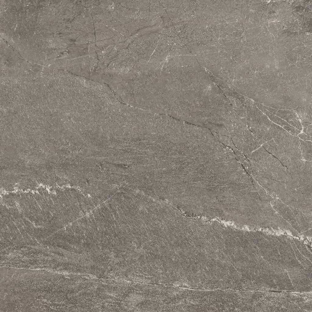 Time Porcelain Slate Effect Tiles - Dark Grey, Rectified