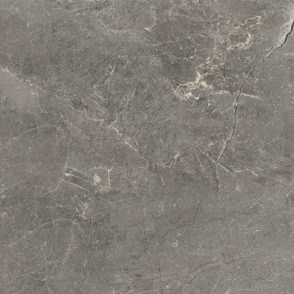 Time Porcelain Slate Effect Tiles - Matt Grey, Rectified
