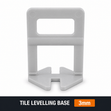 Grey Tile Levelling Clips - 3mm x100
