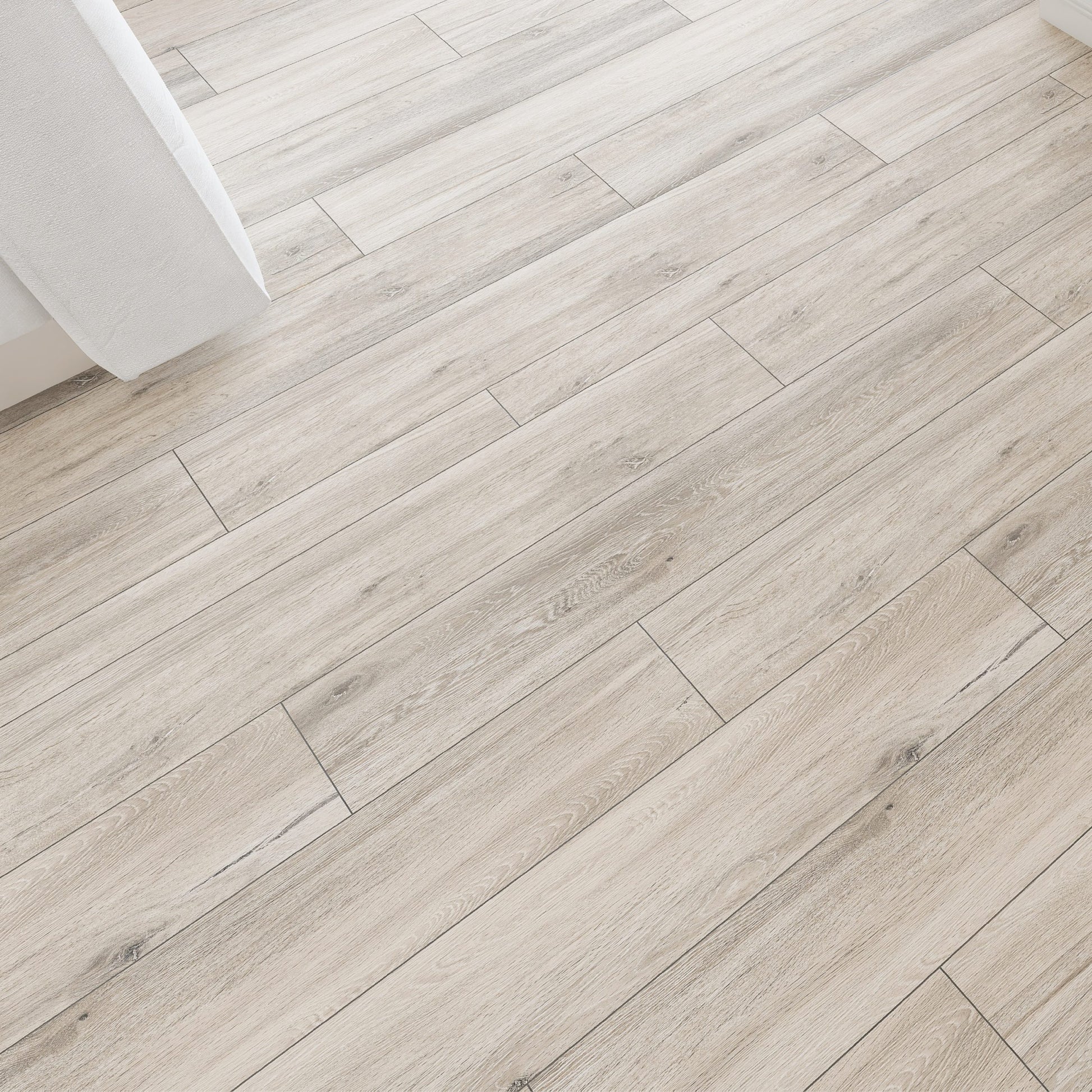 Apricot Light Grey Wood Effect Tiles