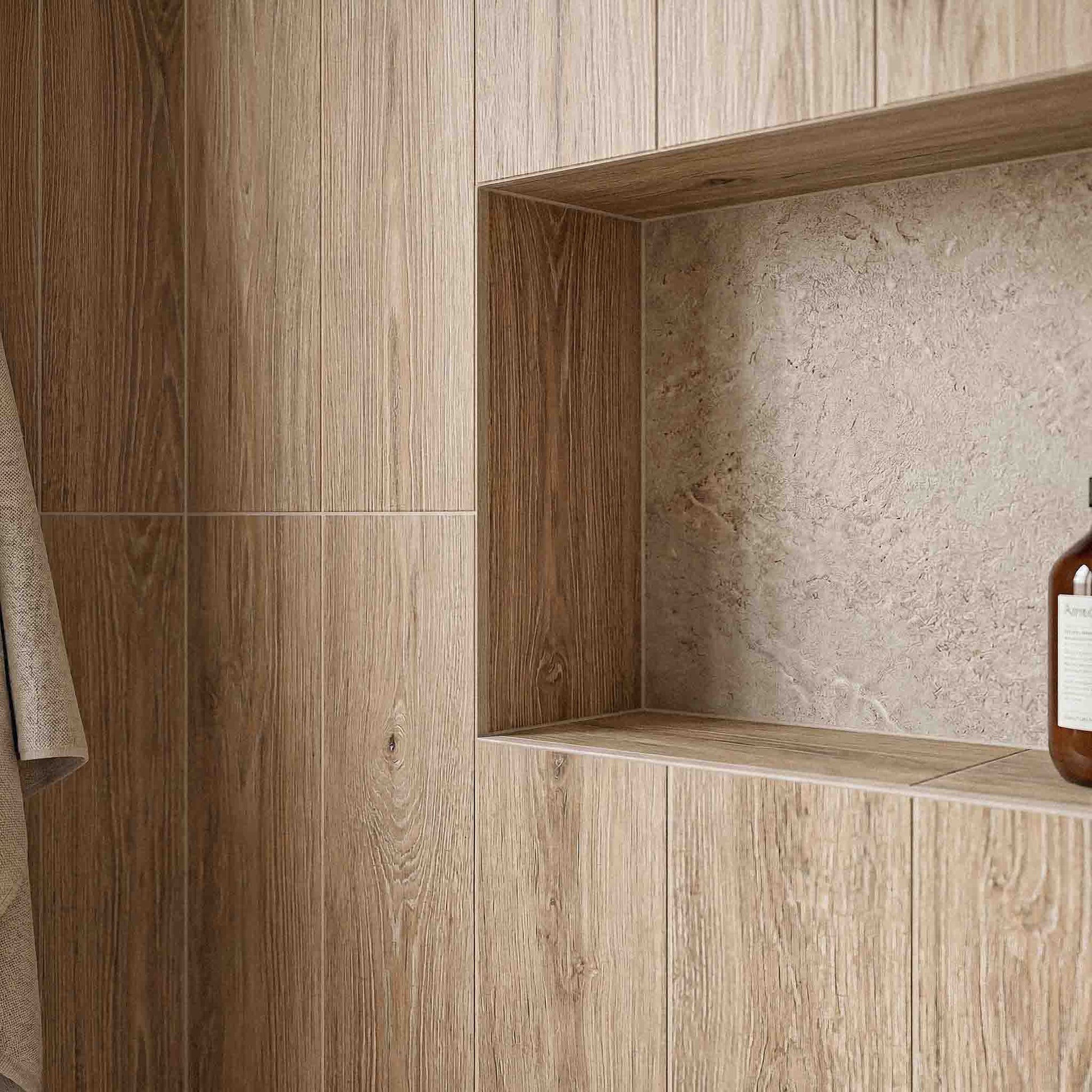 Venue Wood Effect Plank Porcelain Tiles