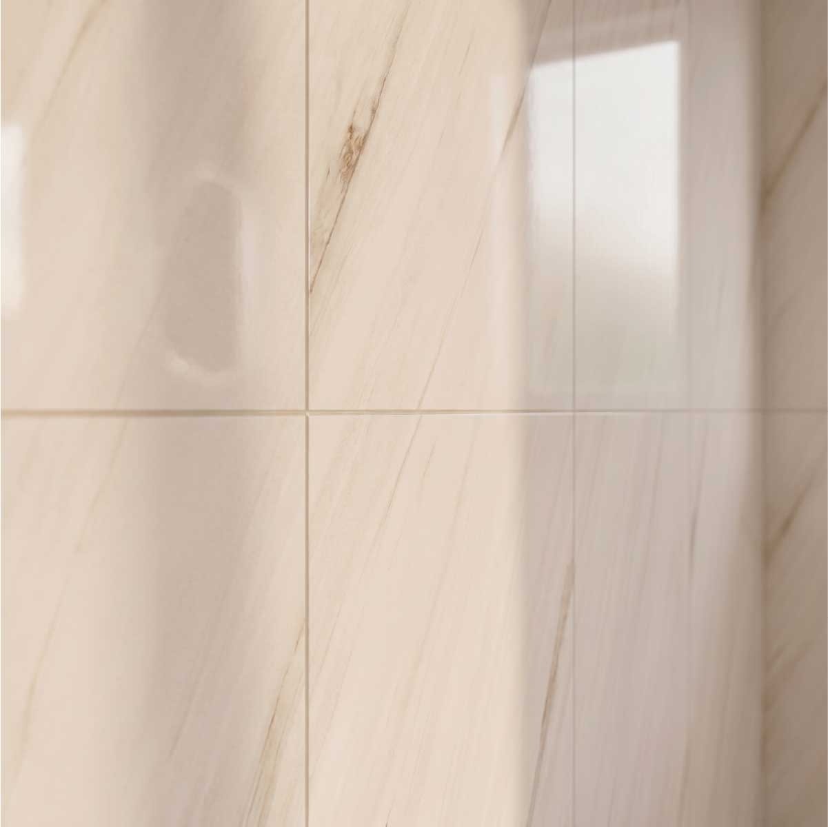 Aliso Ivory Marble Effect Tiles