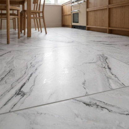 Vestern White Marble Effect Tiles