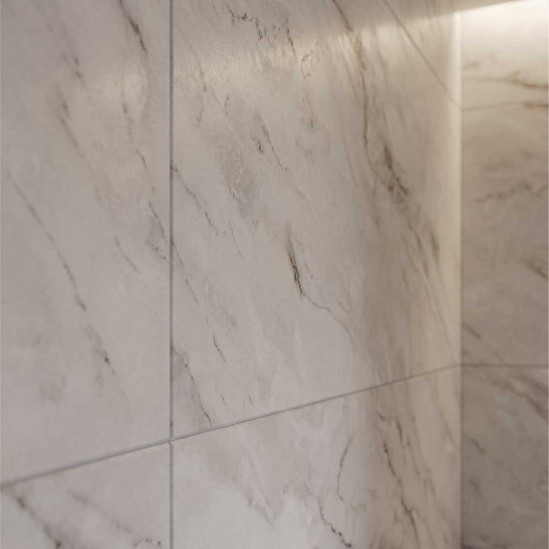 Vestern White Marble Effect Tiles