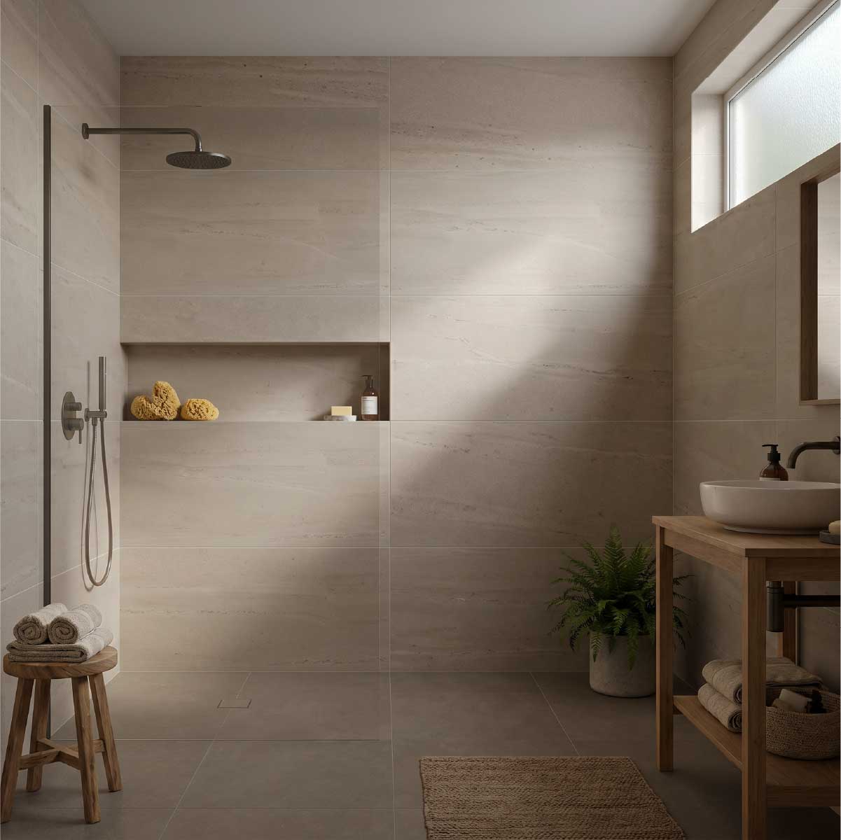 Sand Beige Marble Tiles
