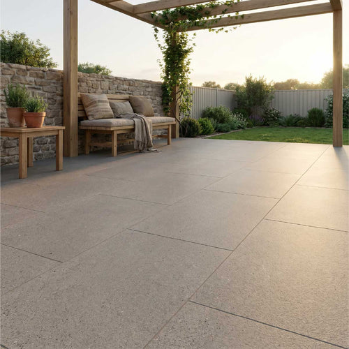 Corten Dove Grey Outdoor Porcelain Tiles