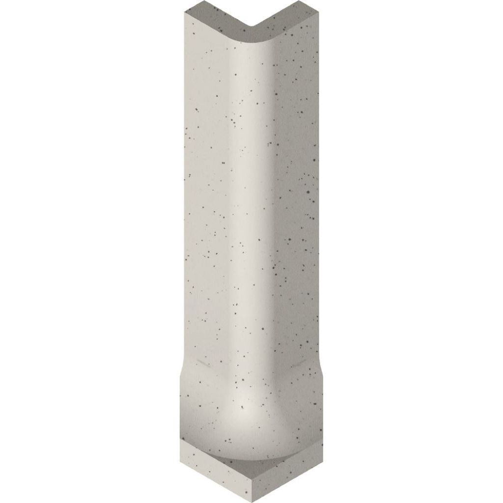Cut Sample: Dotti Ivory External Angle Tiles