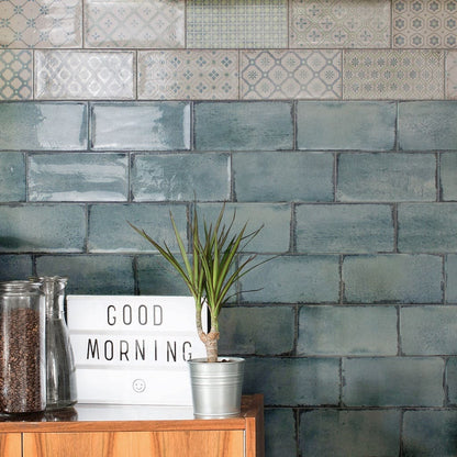 Vita Green Brick Tiles