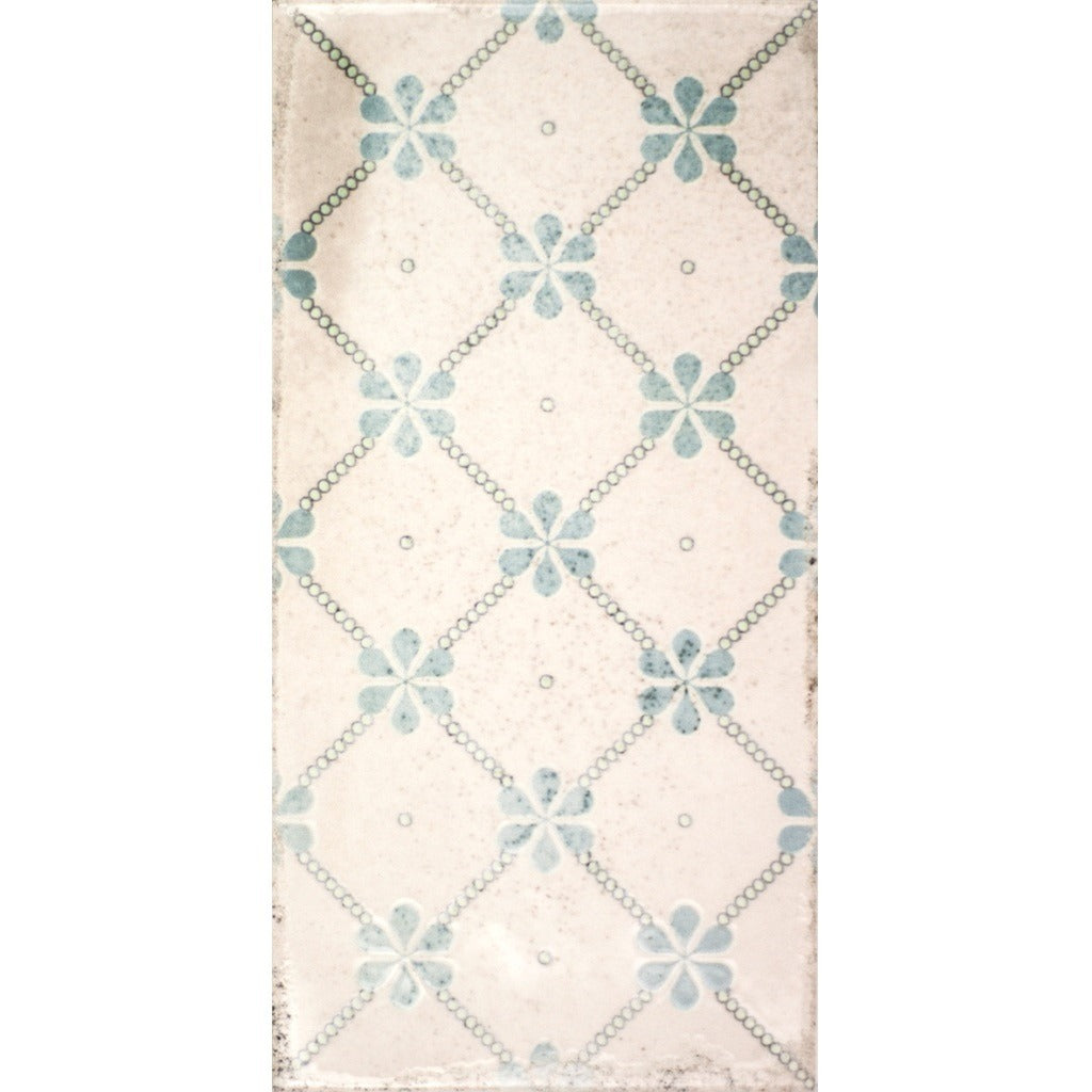 Vita Green Patterned Wall Tiles