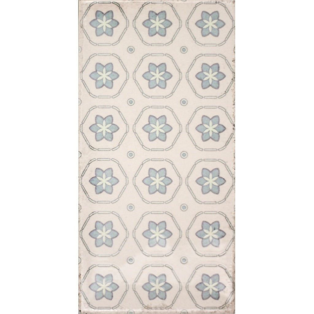Vita Green Patterned Wall Tiles