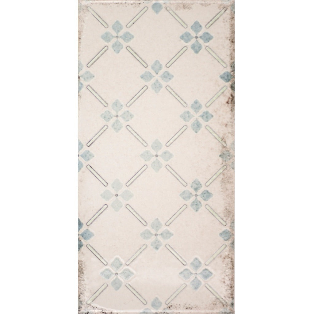Vita Green Patterned Wall Tiles
