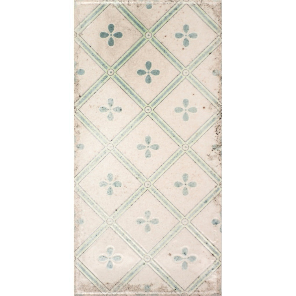 Vita Green Patterned Wall Tiles