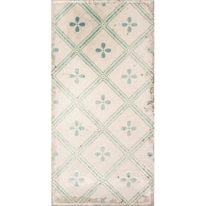 Vita Green Patterned Wall Tiles