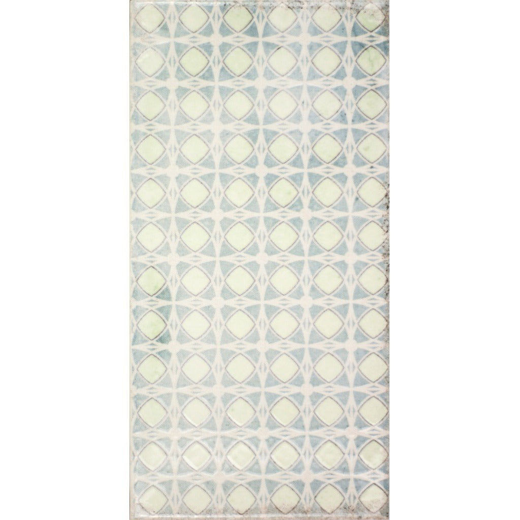 Vita Green Patterned Wall Tiles