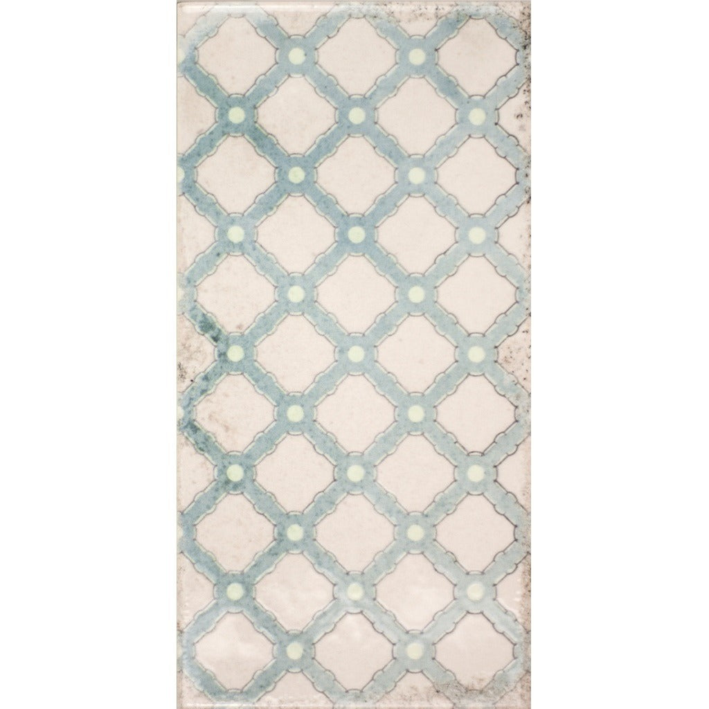 Vita Green Patterned Wall Tiles