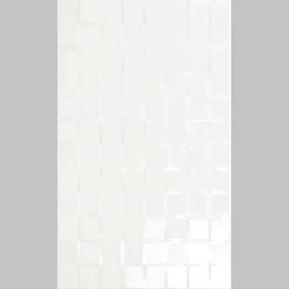 White 3D Cube Tiles