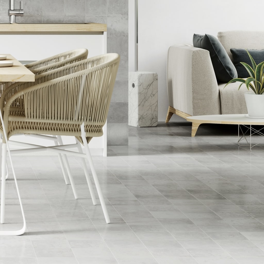 White Zellige Tiles - Room Setting 1