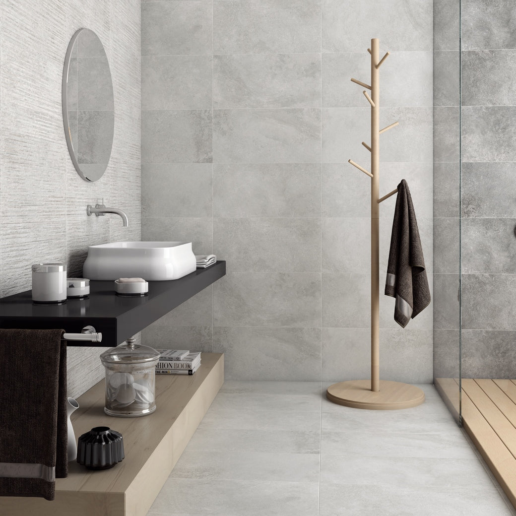 Choice Light Grey Concrete Wall Tiles
