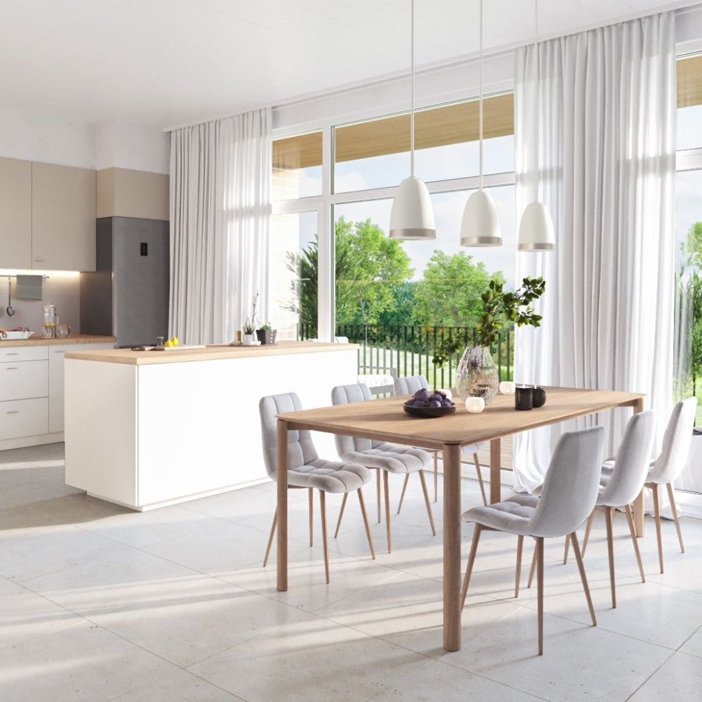 Luis Ivory Porcelain Floor Tiles - Matt, Speckle, Rectified