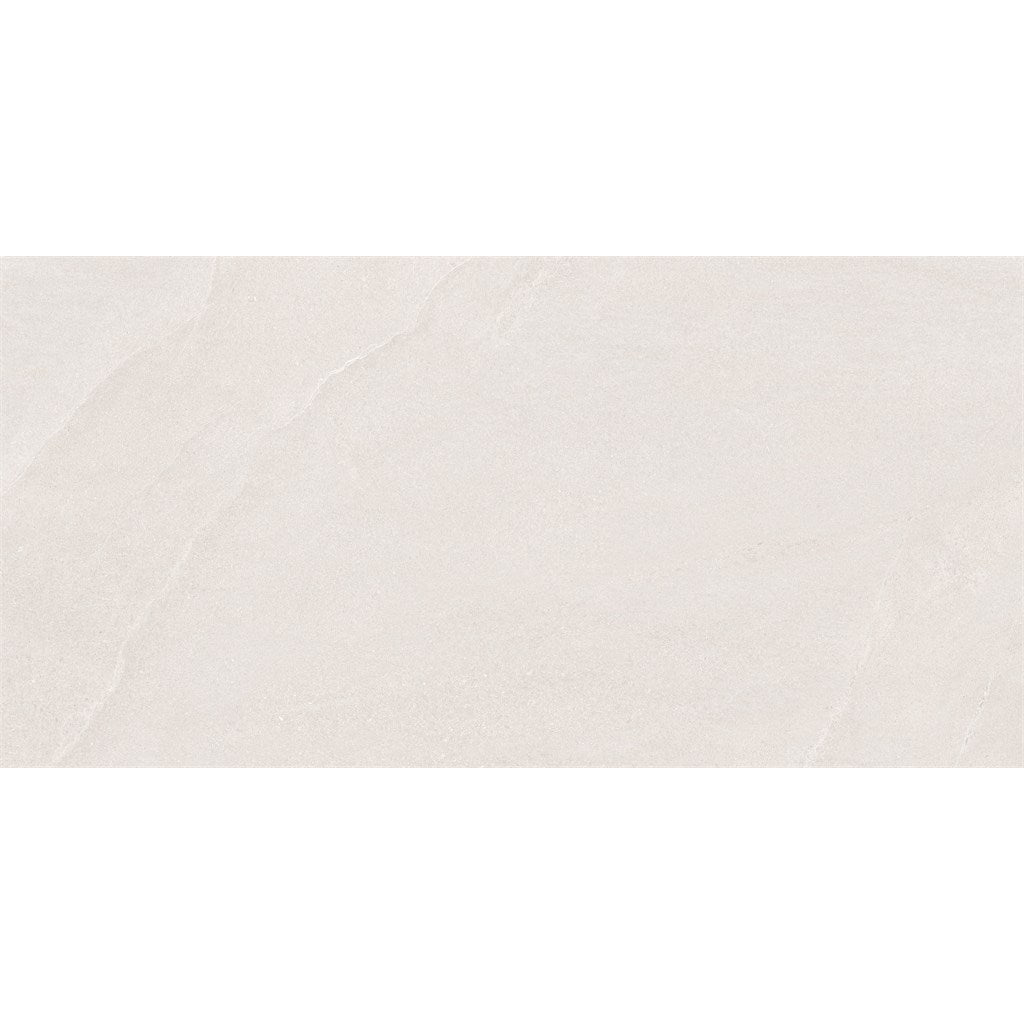 Burlington Bianco White Stone Effect Porcelain Tiles