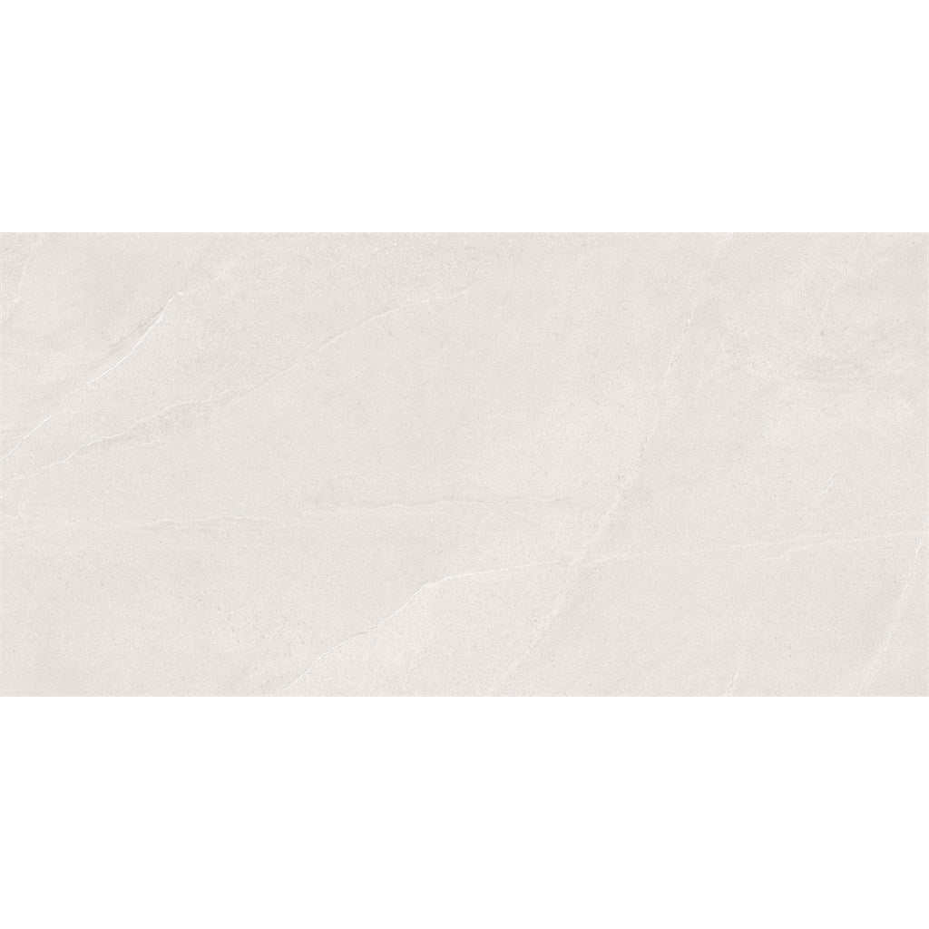 Burlington Bianco White Stone Effect Porcelain Tiles