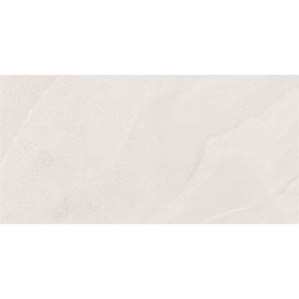Burlington Bianco White Stone Effect Porcelain Tiles