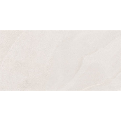 Burlington Bianco White Stone Effect Porcelain Tiles