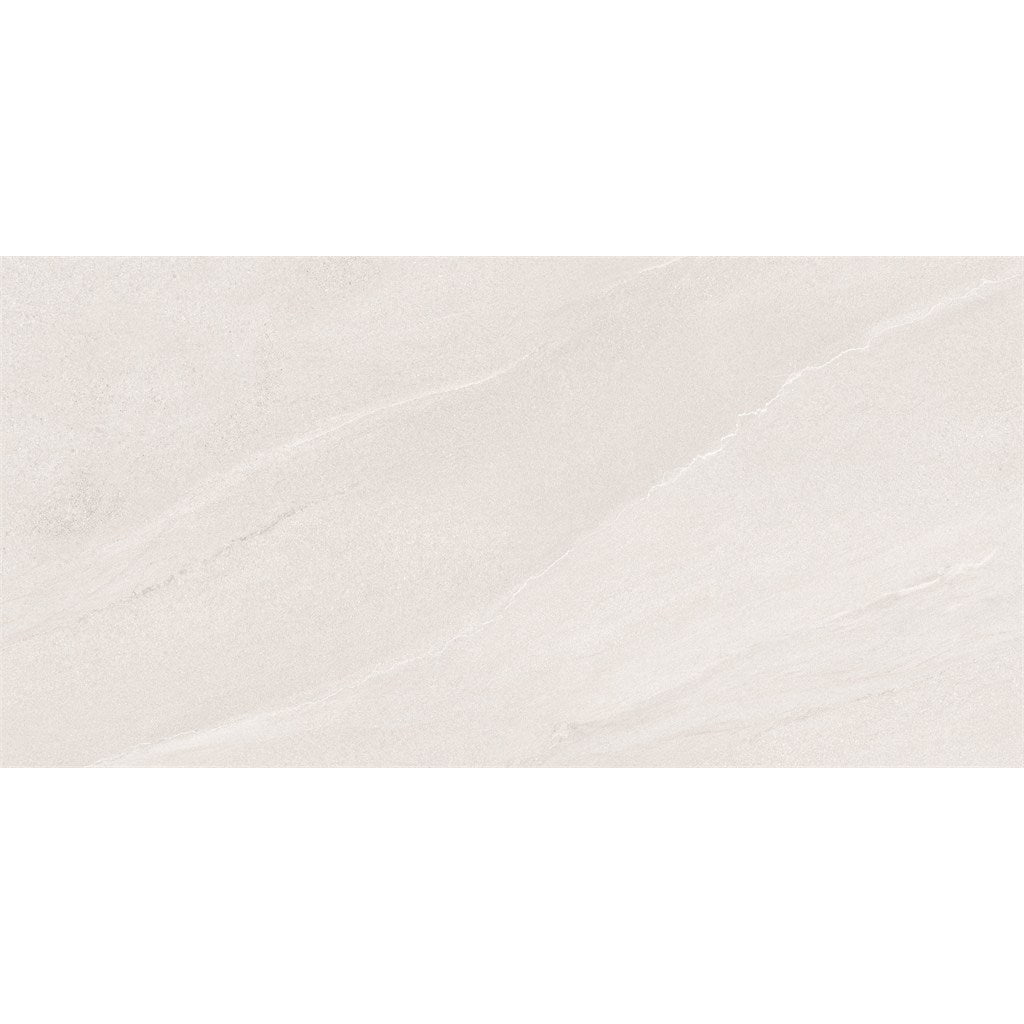 Burlington Bianco White Stone Effect Porcelain Tiles
