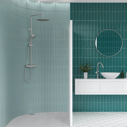 Maori Glaciar Blue Green Gloss Ceramic Wall Tiles