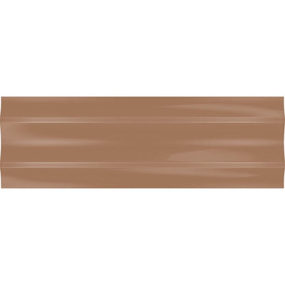 Maori Terracotta Brown Satin Ceramic Wall Tiles