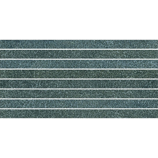 Aymara Teal Blue Patterned Gloss Wall Tiles – 15 x 30cm